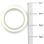 Ti Sento Cream and Silver Ring