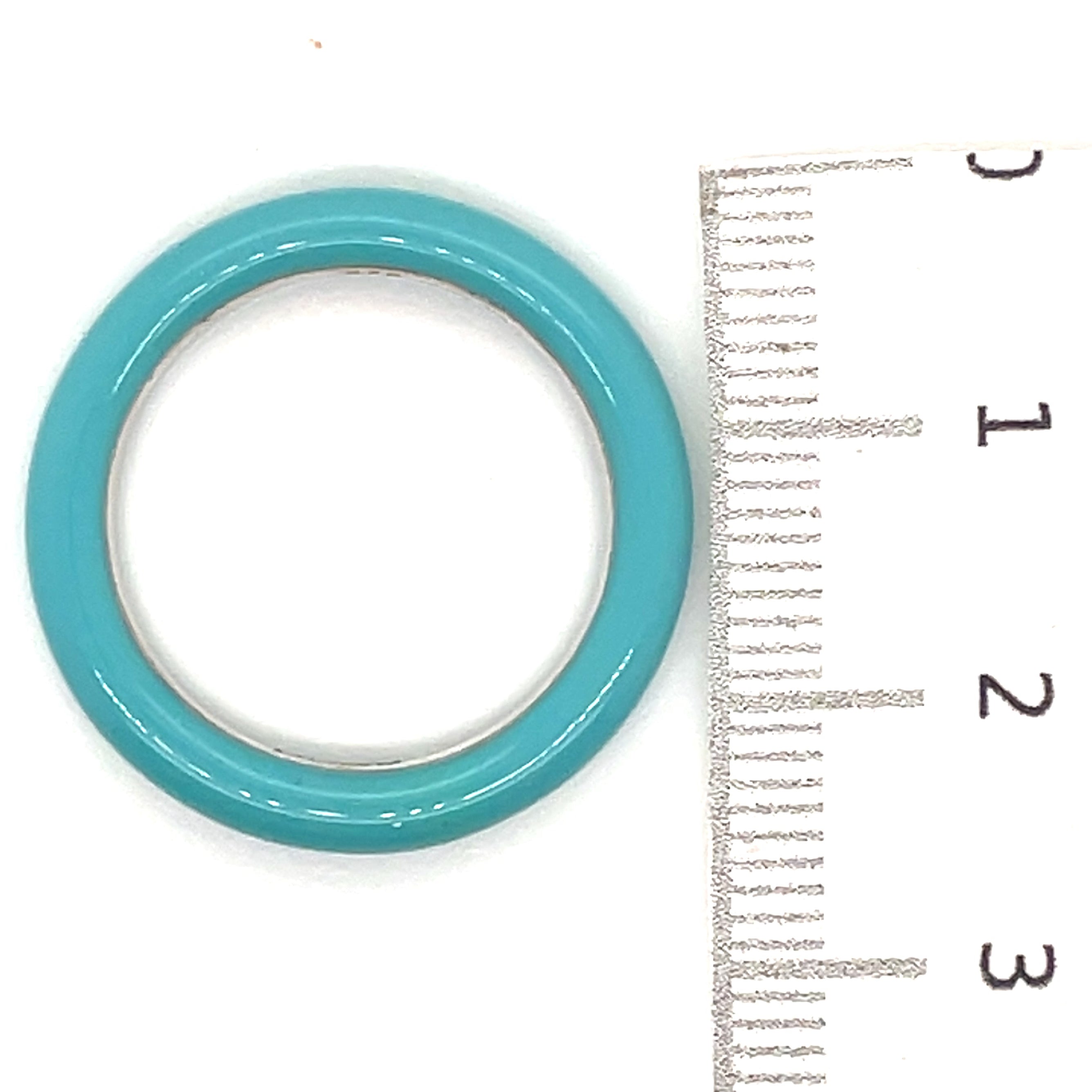 Ti Sento Turquoise-Coloured and Silver Ring