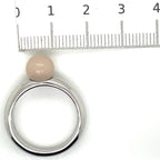 Ti Sento Silver and Beige Ring