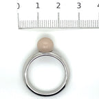 Ti Sento Silver and Beige Ring