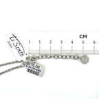 Ti Sento Blue Stone and Silver Necklace