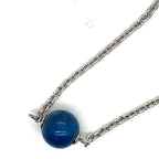 Ti Sento Blue Stone and Silver Necklace