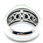 Ti Sento Silver and Grey/Blue Stone Ring
