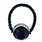Tresor Paris Black Rope and Disco Bead Ring