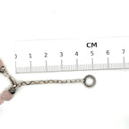 Thomas Sabo Silver and Pink Beaded Adjustable Length Bracelet