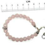 Thomas Sabo Silver and Pink Beaded Adjustable Length Bracelet