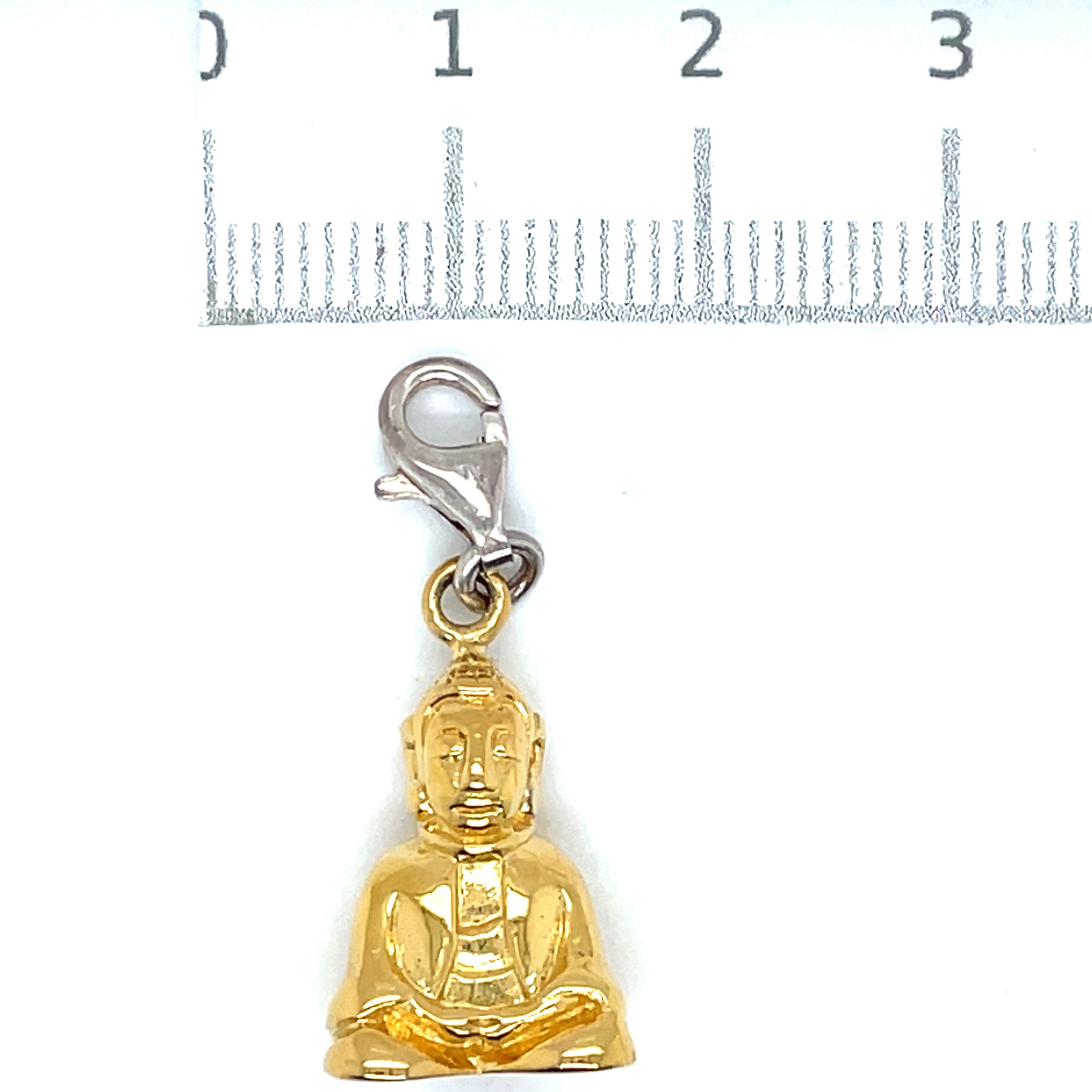 Thomas Sabo Buddha Inspired Gold Plated Silver Charm