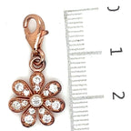 Thomas Sabo Rose Gold Plated and Cubic Zirconia Flower Charm