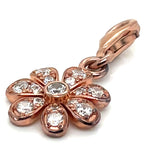 Thomas Sabo Rose Gold Plated and Cubic Zirconia Flower Charm