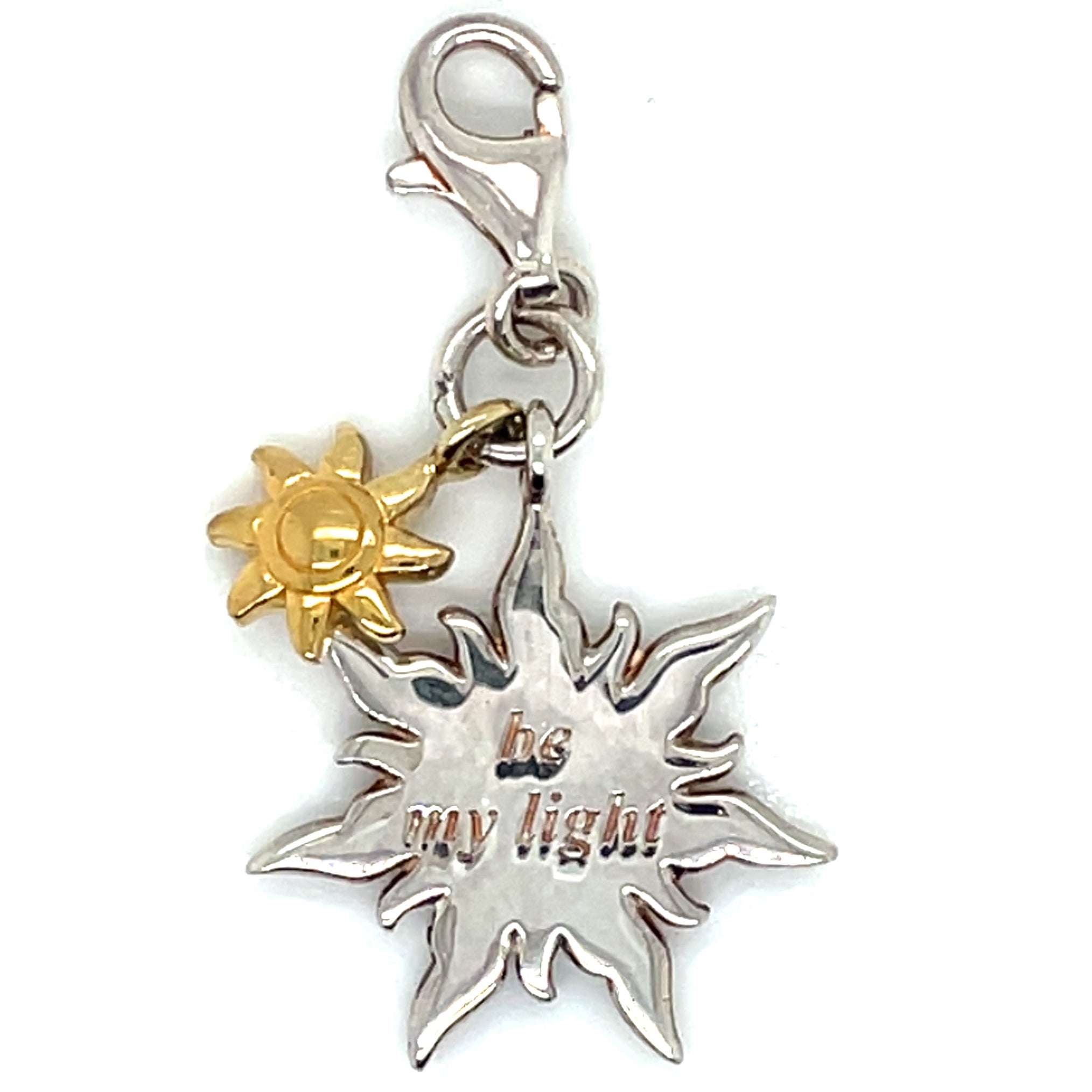 Thomas Sabo Silver and Gold Plated Sun Charm