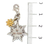 Thomas Sabo Silver and Gold Plated Sun Charm