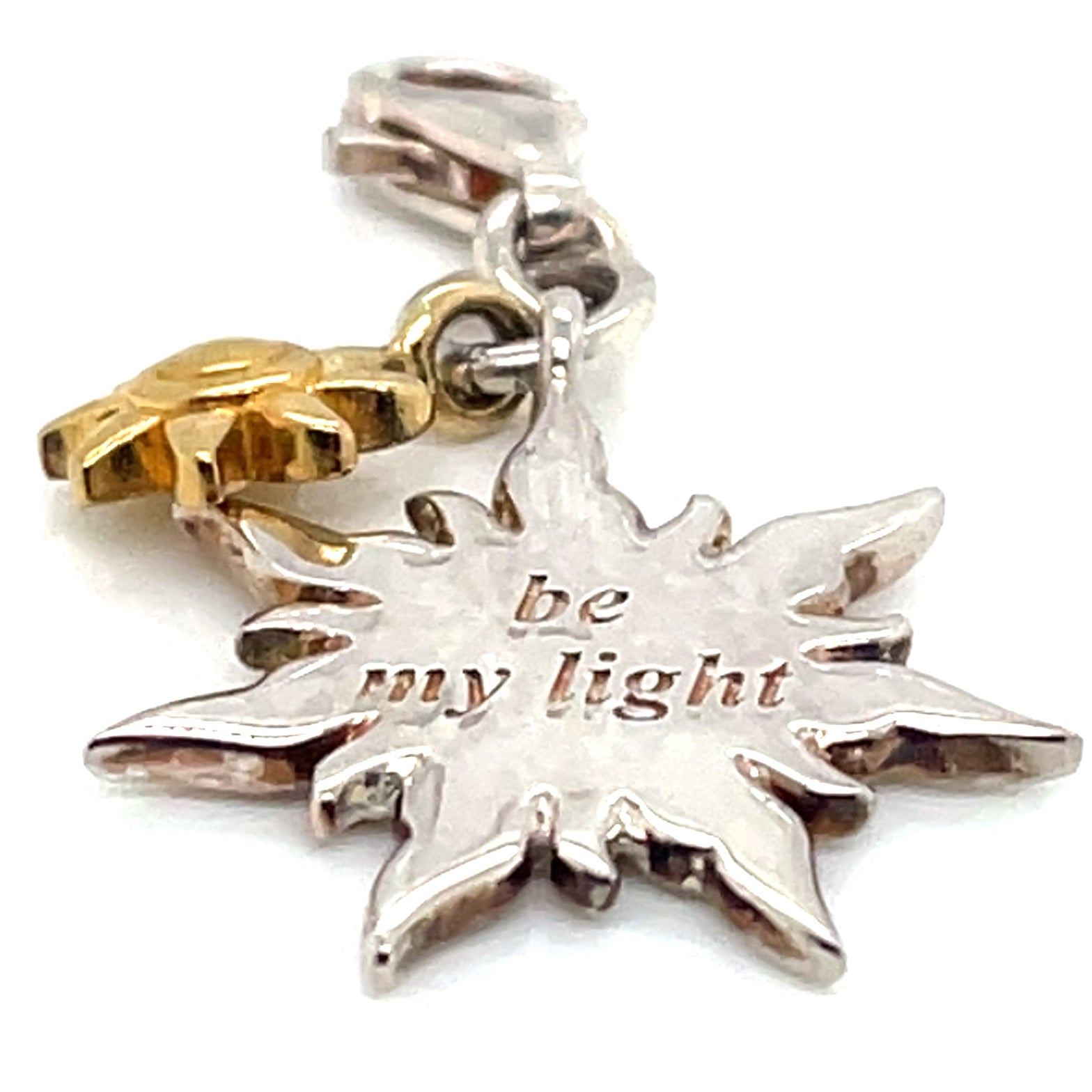 Thomas Sabo Silver and Gold Plated Sun Charm