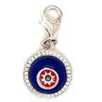 Thomas Sabo Silver and Cubic Zirconia Glass Eye Charm