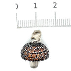 Thomas Sabo Silver and Cubic Zirconia Mushroom Charm