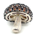 Thomas Sabo Silver and Cubic Zirconia Mushroom Charm