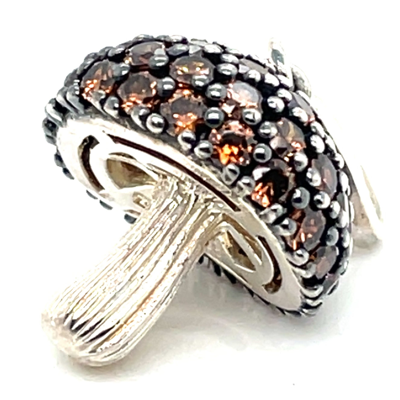 Thomas Sabo Silver and Cubic Zirconia Mushroom Charm