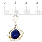 Thomas Sabo Blue Stone and Cubic Zirconia Silver Charm