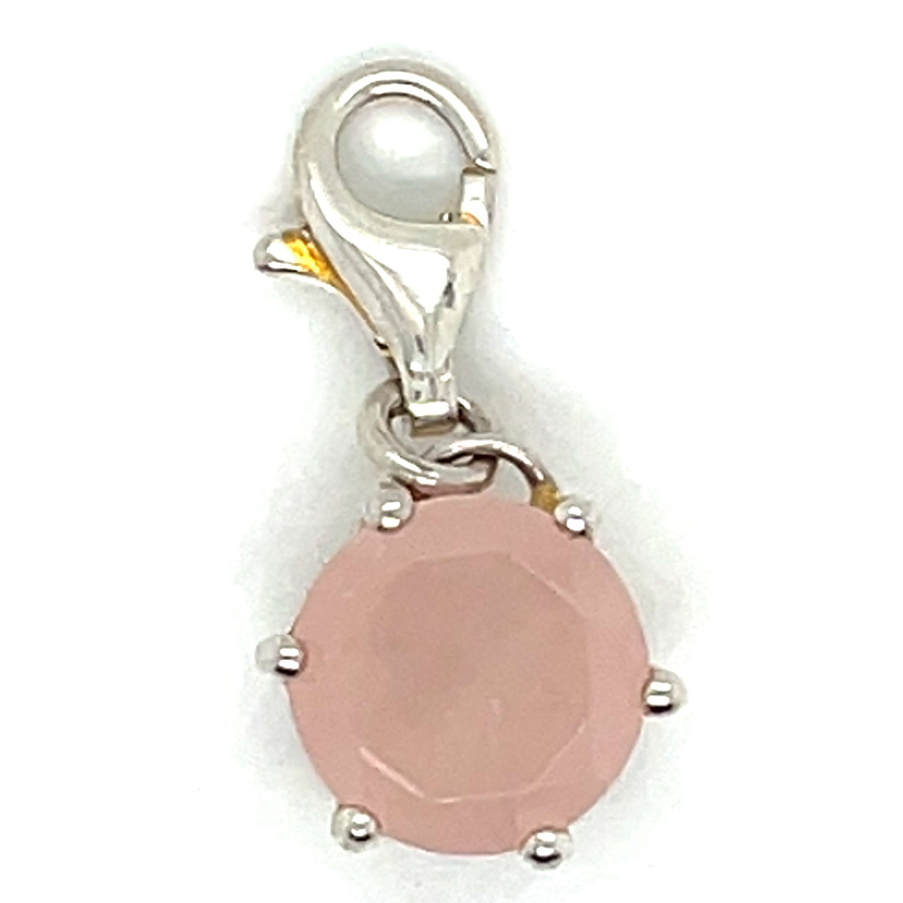Thomas Sabo Pink Stone Silver Charm