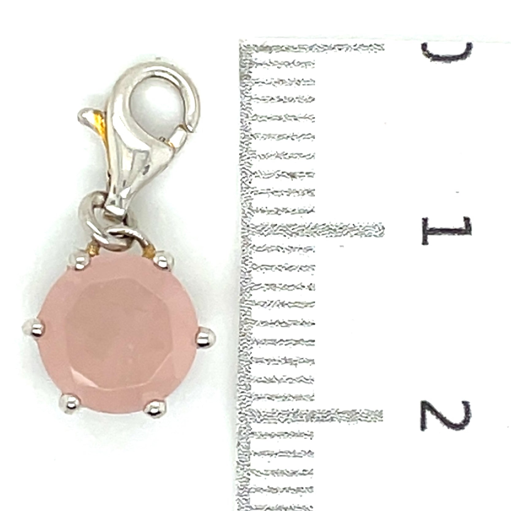 Thomas Sabo Pink Stone Silver Charm