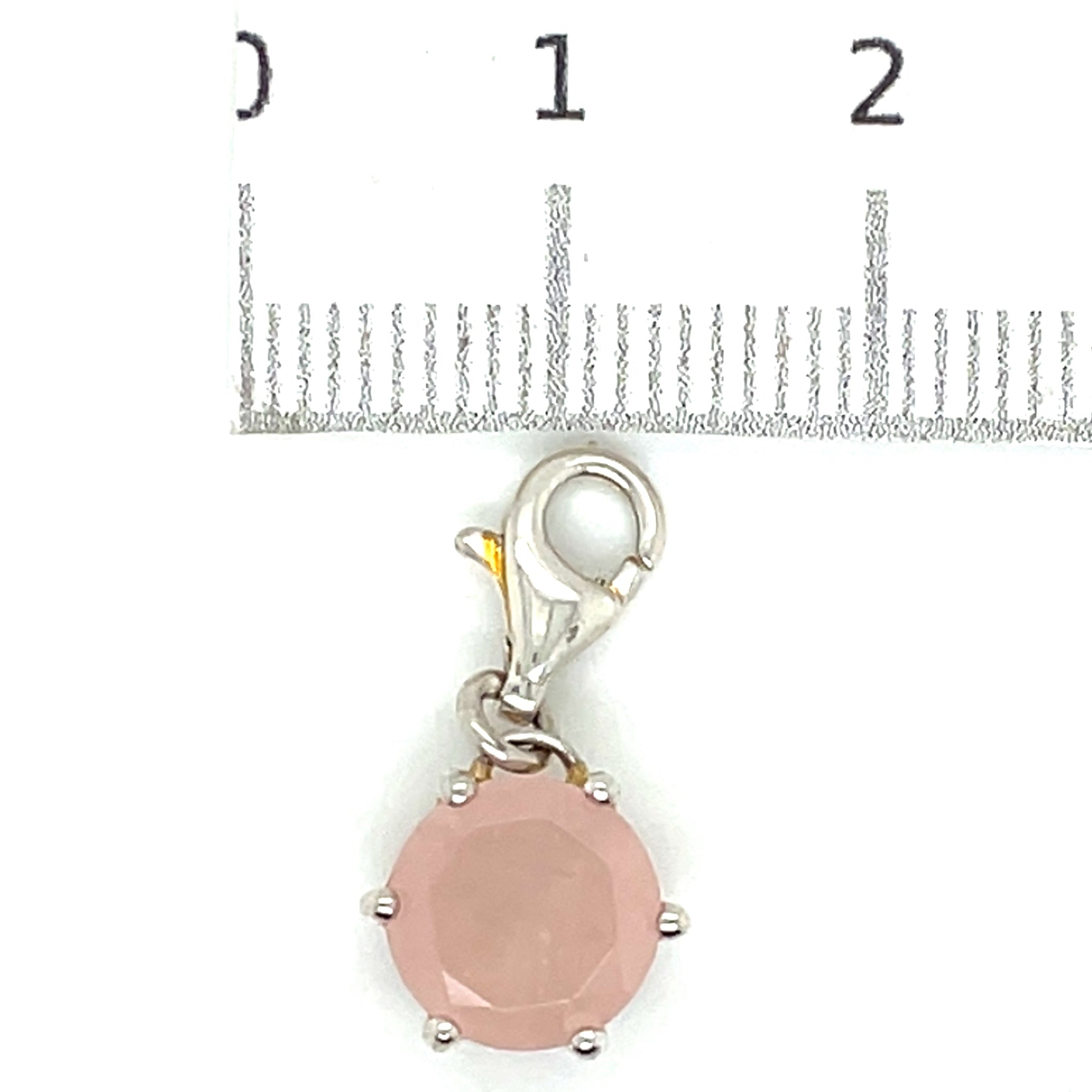 Thomas Sabo Pink Stone Silver Charm