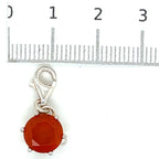 Thomas Sabo Burnt Orange Stone and Silver Pendant