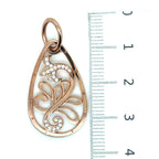 Thomas Sabo Rose Gold and Cubic Zirconia Flower Pendant