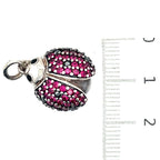 Thomas Sabo Silver and Cubic Zirconia Ladybird Pendant