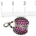 Thomas Sabo Silver and Cubic Zirconia Ladybird Pendant