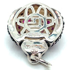 Thomas Sabo Silver and Cubic Zirconia Ladybird Pendant