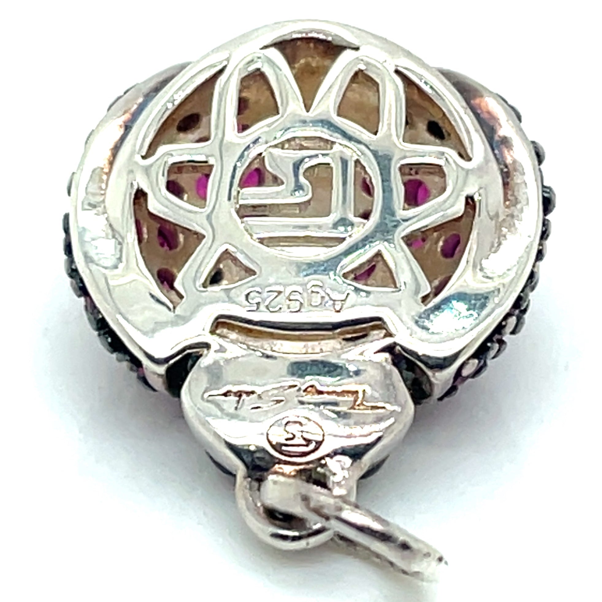 Thomas Sabo Silver and Cubic Zirconia Ladybird Pendant