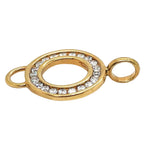 Thomas Sabo Gold Plated and Cubic Zirconia Carrier Charm
