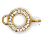 Thomas Sabo Gold Plated and Cubic Zirconia Carrier Charm