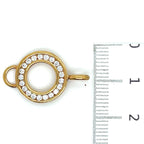 Thomas Sabo Gold Plated and Cubic Zirconia Carrier Charm