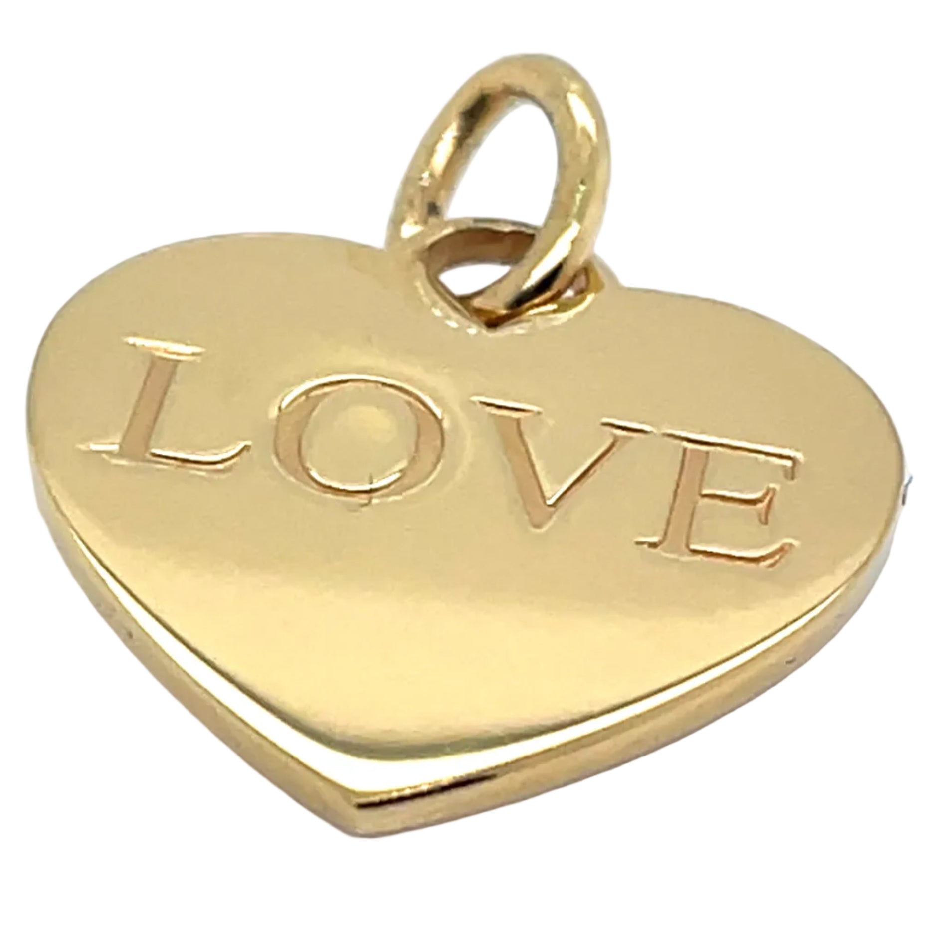 Thomas Sabo Gold Plated “Love” Heart Pendant