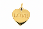 Thomas Sabo Gold Plated “Love” Heart Pendant