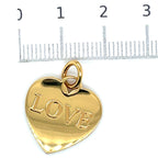 Thomas Sabo Gold Plated “Love” Heart Pendant