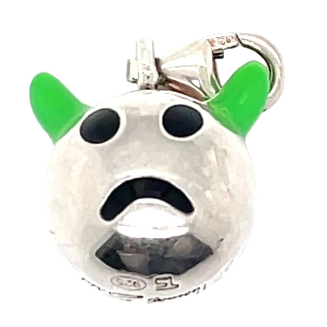 Thomas Sabo Reverse ‘Devil’ Face Silver Charm