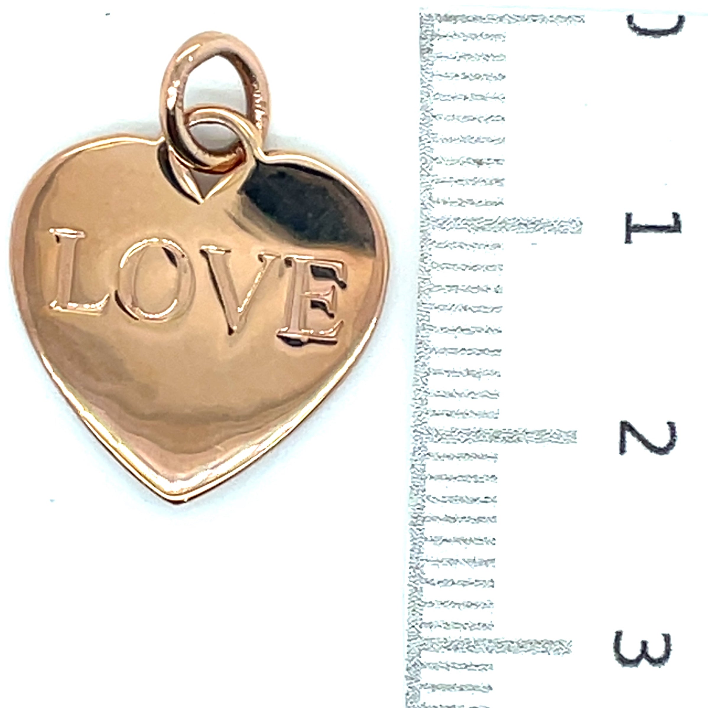 Thomas Sabo “Love” Gold Plated Heart Pendant