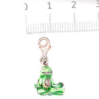 Thomas Sabo Green Meditating Frog Charm