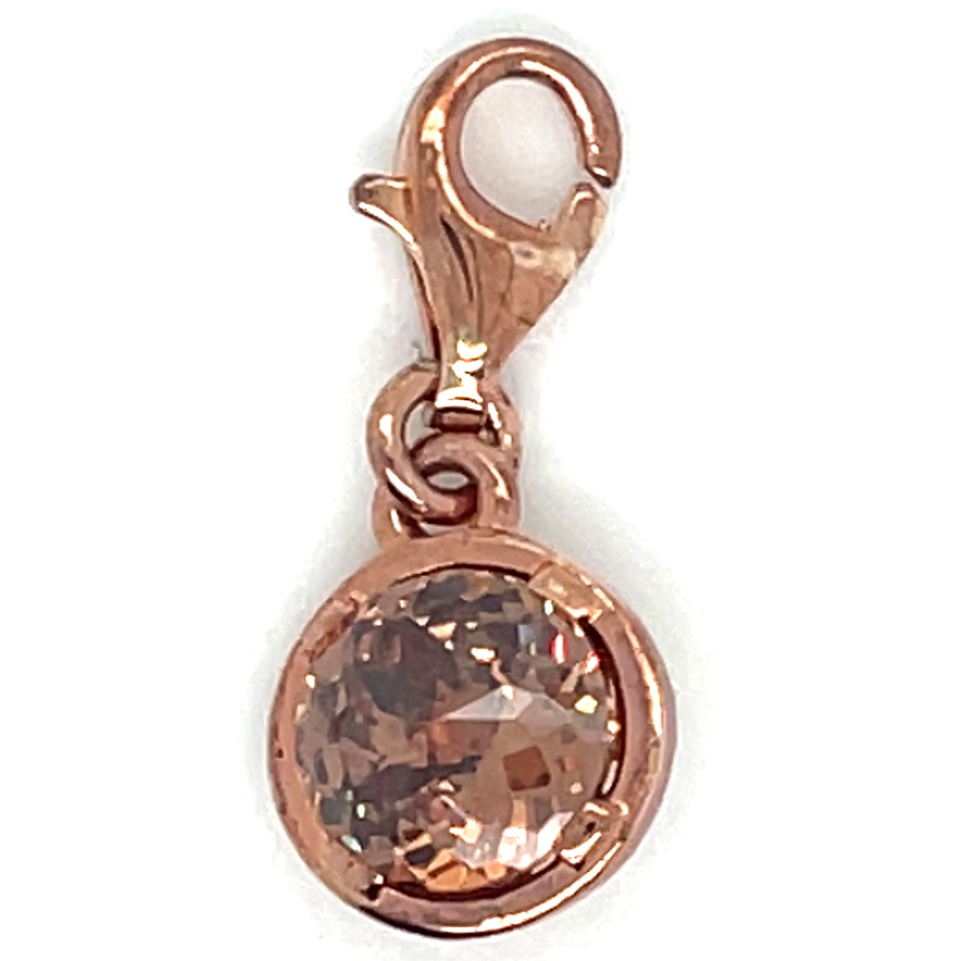 Thomas Sabo Rose Gold Plated ‘Smokey’ Stone Charm