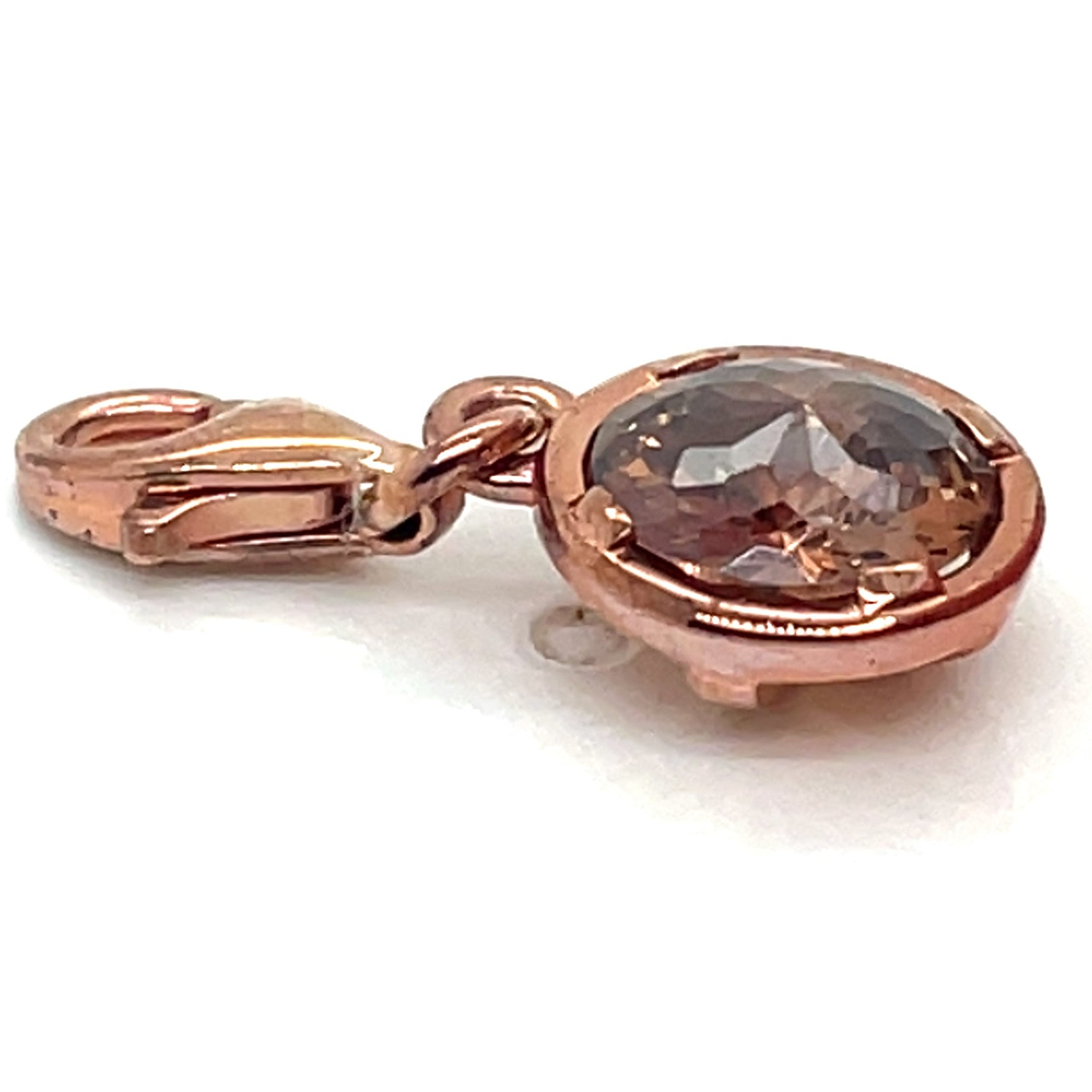Thomas Sabo Rose Gold Plated ‘Smokey’ Stone Charm