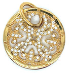 Thomas Sabo Gold Plated and Cubic Zirconia Pendant