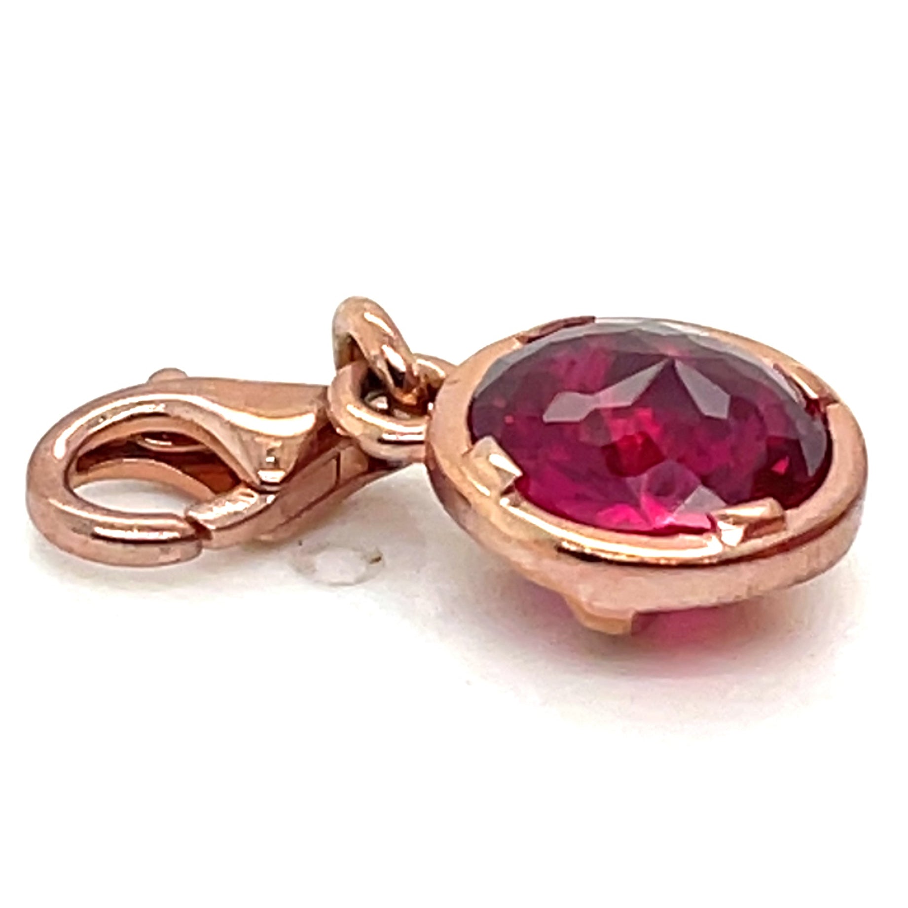 Thomas Sabo Rose Gold Plated ‘Hot Pink’ Stone Charm