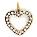 Thomas Sabo Gold Plated and Cubic Zirconia Heart Pendant