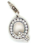 Thomas Sabo Silver Letter ‘Q’ Cubic Zirconia Charm