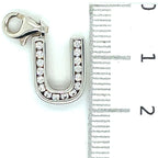Thomas Sabo Silver Letter ‘U’ Cubic Zirconia Charm