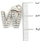 Thomas Sabo Silver Letter ‘W’ Cubic Zirconia Charm