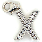 Thomas Sabo Silver Letter ‘X’ Cubic Zirconia Charm