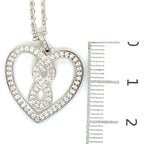 Thomas Sabo Silver Silver and Cubic Zirconia Heart Infinity Necklace