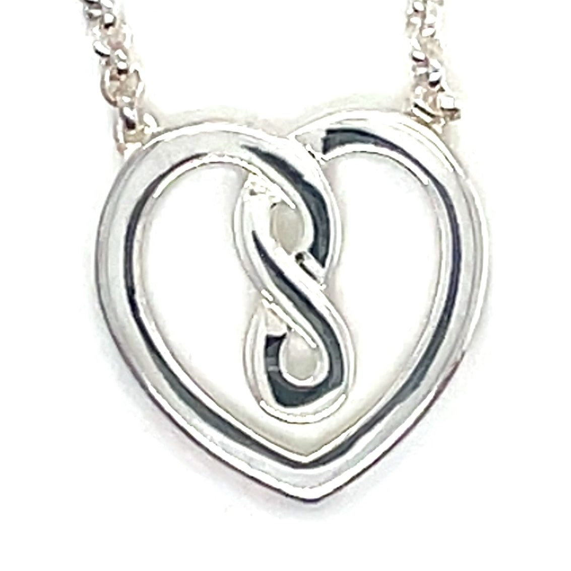 Thomas Sabo Silver Heart Infinity Necklace
